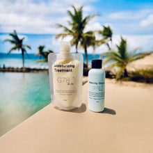 Load image into Gallery viewer, G78 HAIR CARE - ALL IN ONE TRAVEL KIT - SHAMPOO + TREATMENT + BODY WASH