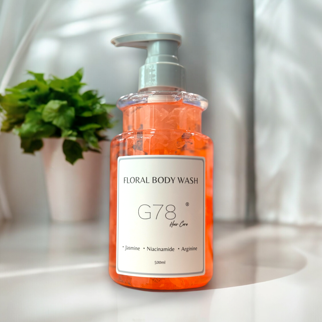 G78 HAIR CARE - FLORAL BODY WASH 500ML 花香柔滑沐浴露 500ML